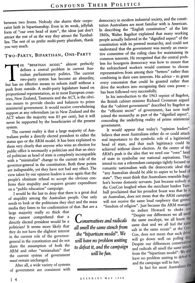 Albert Langer Confound their politics Quadrant May 1998_5