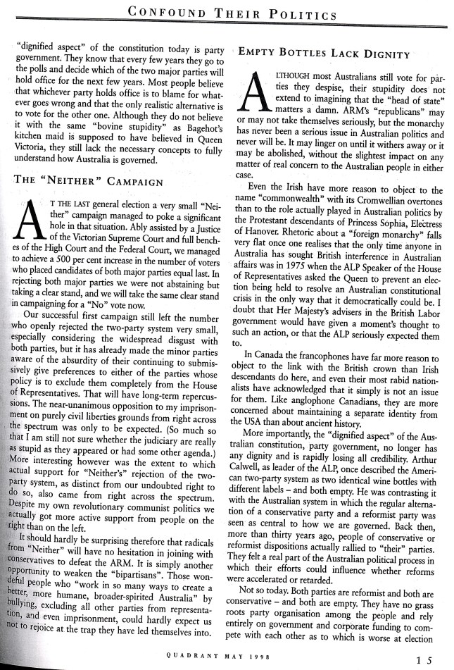 Albert Langer Confound their politics Quadrant May 1998_6