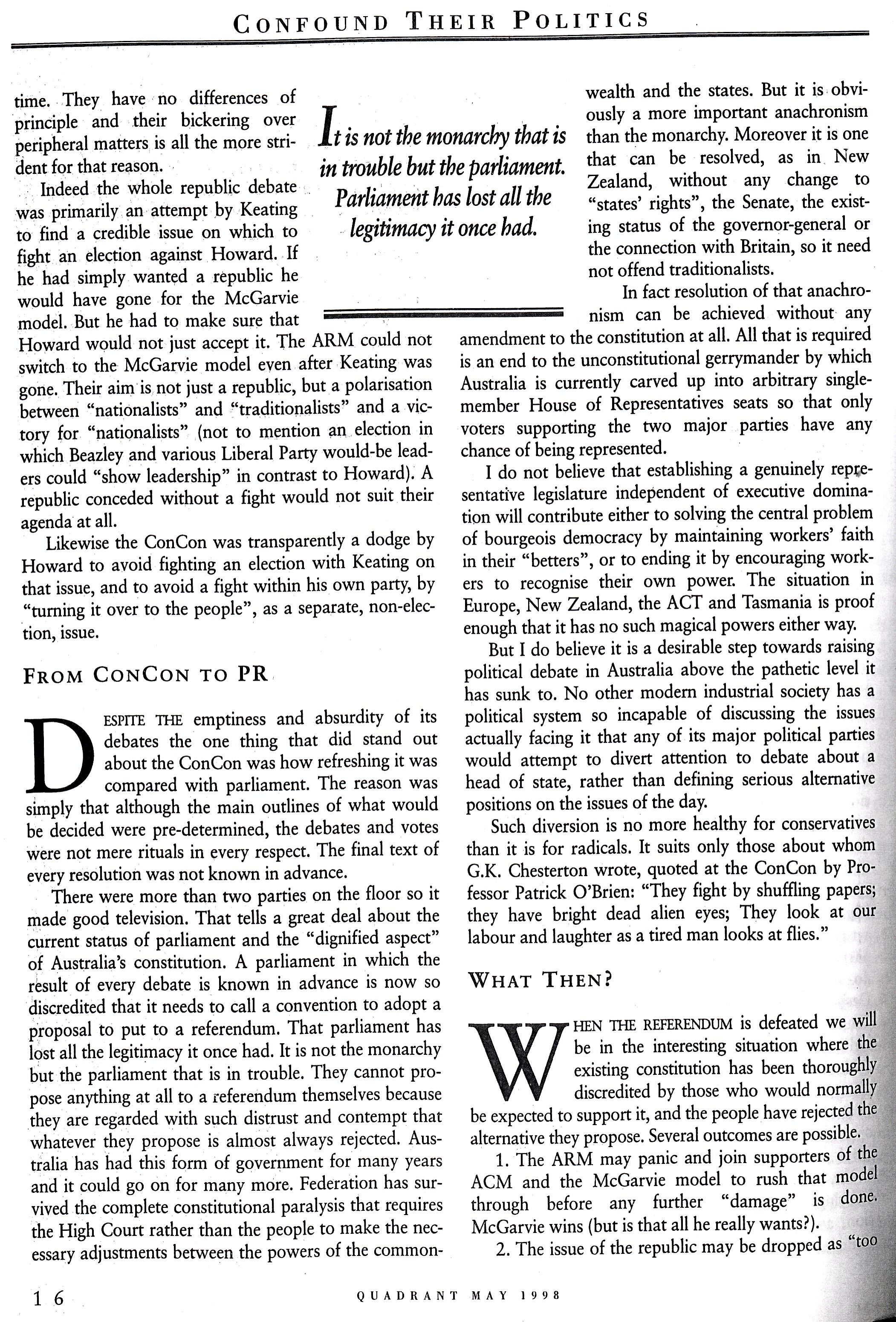Albert Langer Confound their politics Quadrant May 1998_7