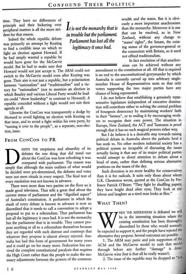 Albert Langer Confound their politics Quadrant May 1998_7