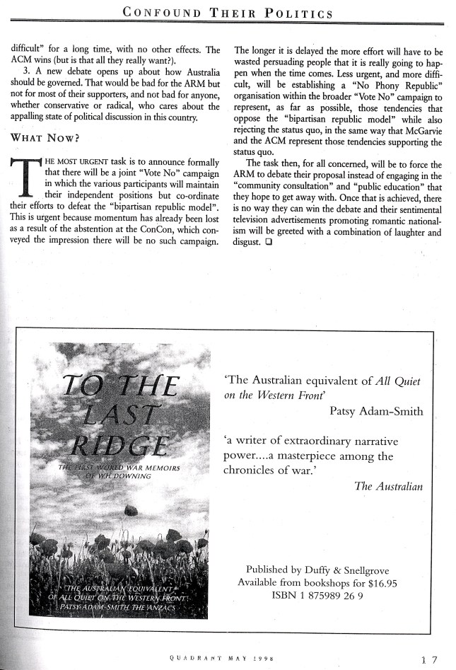 Albert Langer Confound their politics Quadrant May 1998_8